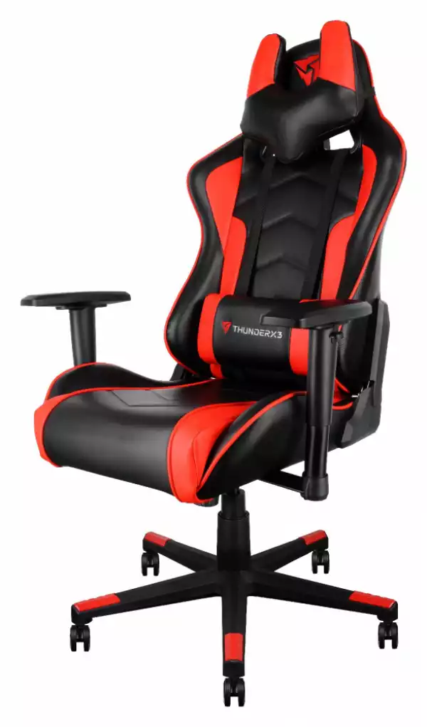 AeroCool геймърски стол THUNDERX3 Gaming Chair TGC22-Black-Red