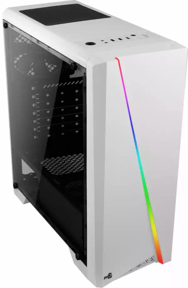 AeroCool кутия Case ATX - Cylon White - RGB - ACCM-PV10012.21