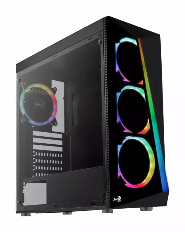 AeroCool кутия за компютър Case ATX - Shard - 4 x 120mm aRGB/Tempered Glass - ACCM-PV14043.11