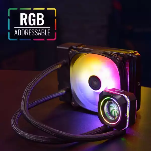 AeroCool водно охлаждане Water Cooling - Pulse L120 F - Addressable RGB - ACLA-PS12117.71