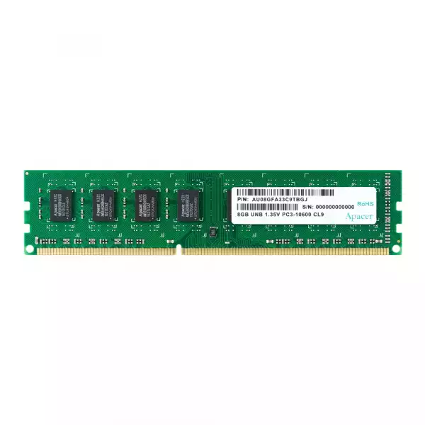 Apacer памет RAM 4GB DDR3 DIMM 512x8 1333MHz - AU04GFA33C9TBGC