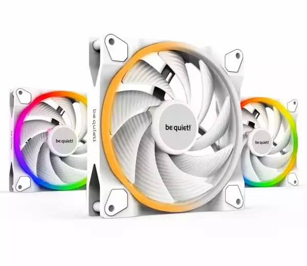 be quiet! комплект вентилатори Fan Pack 3-in-1 3 x 140mm - LIGHT WINGS White 140mm PWM high-speed Triple-Pack