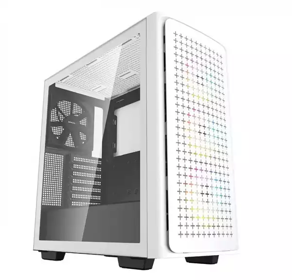DeepCool кутия Case EATX - CK560 WH - RGB