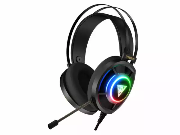 Gamdias геймърски слушалки Gaming Heaphones - HEBE M3 RGB Virtual 7.1 / Vibration