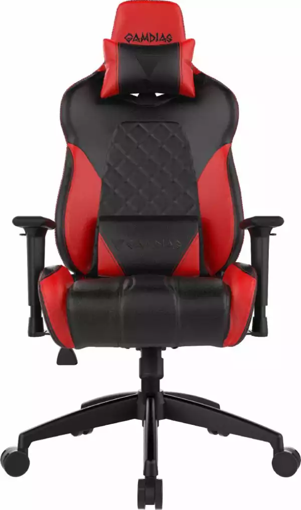 Gamdias геймърски стол Gaming Chair - ACHILLES E1-L Red RGB