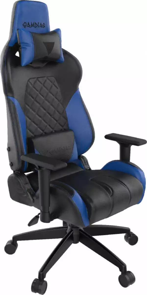 Gamdias геймърски стол Gaming Chair - ACHILLES E1-L Blue RGB