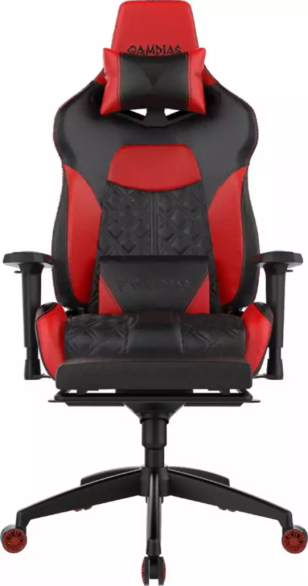 Gamdias геймърски стол Gaming Chair - ACHILLES P1-L RGB Black/Red