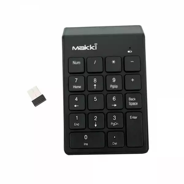 Makki цифрова безжична клавиатура кийпад Keypad Wireless - MAKKI-KP-001-WL