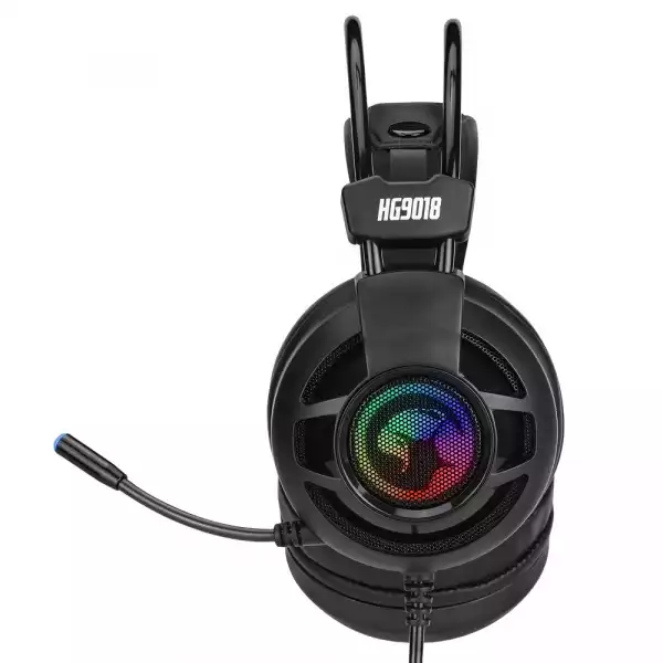 Marvo геймърски слушалки Gaming Headphones HG9018 - 7.1 / Vibration / Backlight / USB