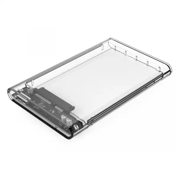Orico прозрачна външна кутия за диск Storage - Case - 2.5 inch USB 3.0 transparent - 2139U3-CR