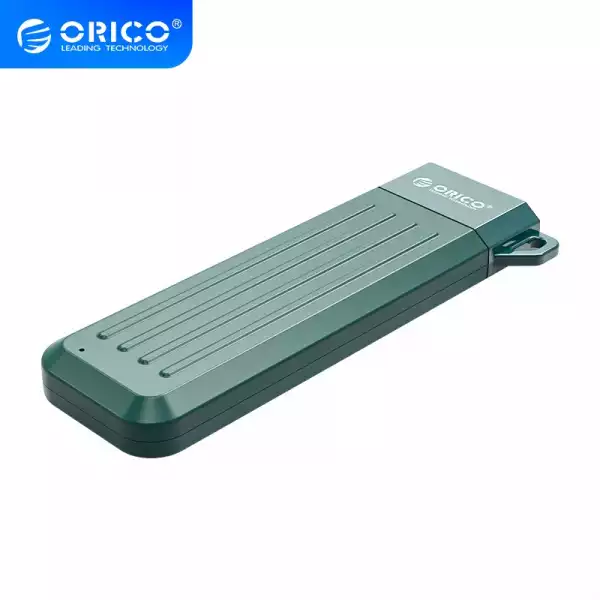 Orico външна кутия за диск Storage - Case - M.2 SATA B-key 6 Gbps Dark Green - MM2C3-GR