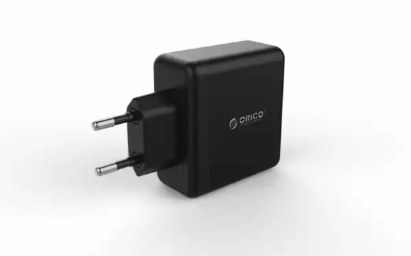 Orico зарядно за стена Smart Charger 220V - 15W 3 port black - WHC-3U