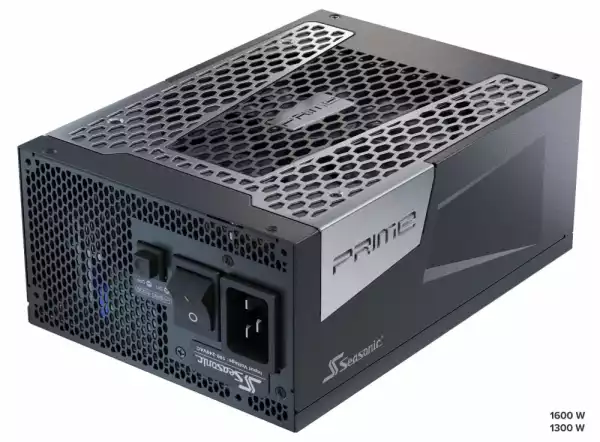 Seasonic захранване PSU ATX3.0 1600W Titanium PCIe Gen 5 - PRIME TX-1600 - SSR-1600TR2