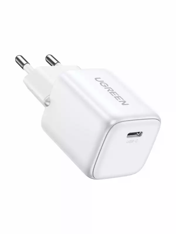 Ugreen универсално зарядно за стена Charger Wall GaN 30W CD319 White - 15326