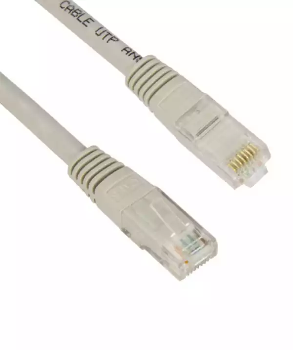 VCom Кабел LAN UTP Cat6 Patch Cable - NP611-1m