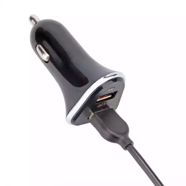 VCom зарядно за кола Charger Car - QC3.0 2xUSB 30W - M078