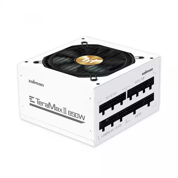 Zalman захранване PSU TeraMax ATX 3.0 850W Gold White - ZM850-TMX2-WH