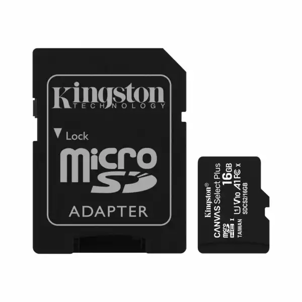 16GB SDMIC KINGST CANVAS SEL+