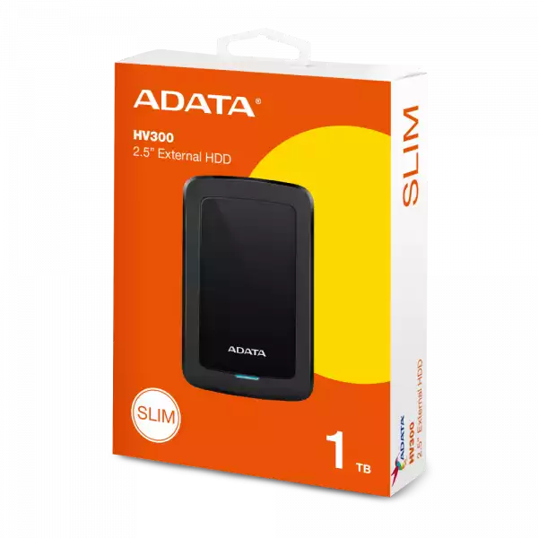 EXT 1TB ADATA HV300 USB3.1 BLK