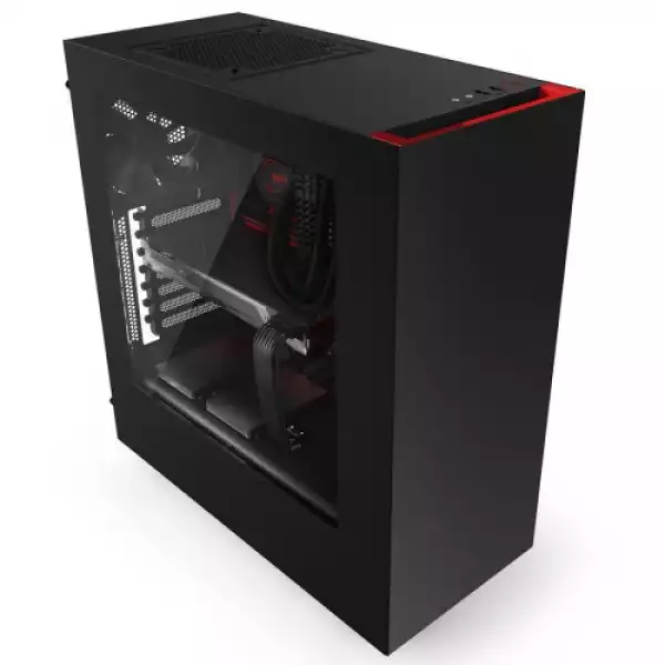 NZXT SOURCE 340MB-GR MID BK/RD