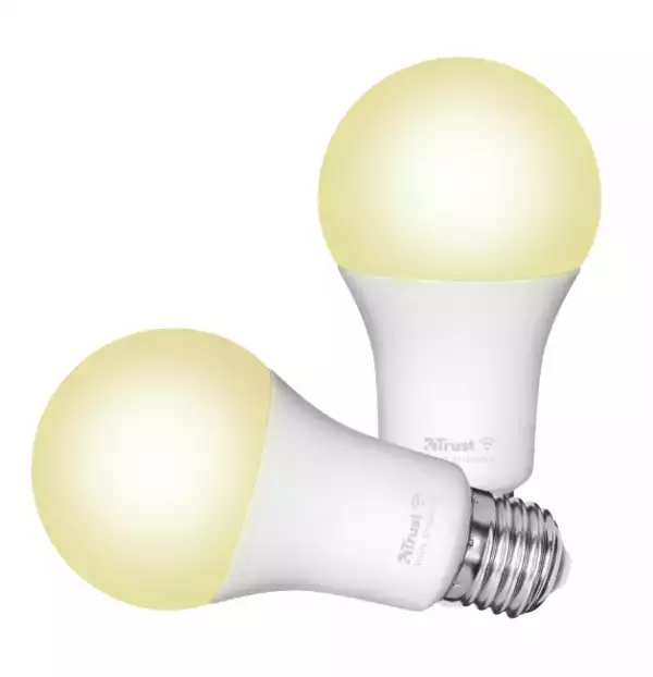 TRUST Smart WiFi LED Bulb E27 Duo Pack