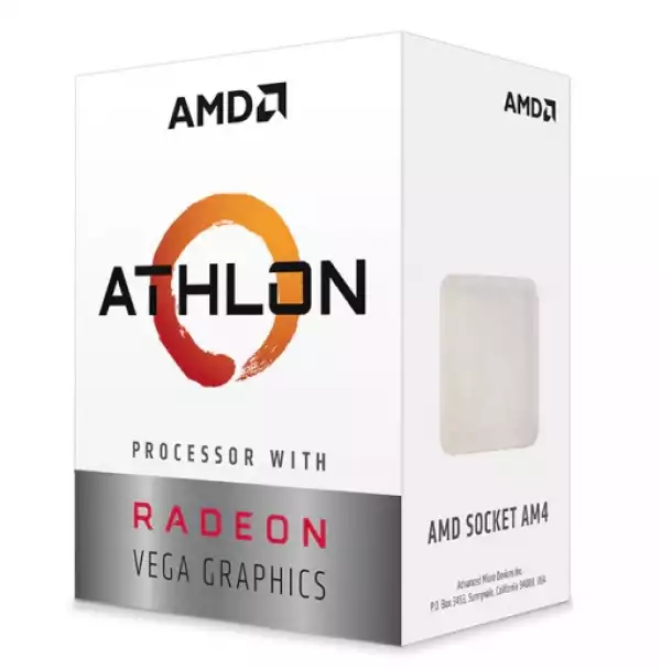 AMD ATHLON 200GE BOX 3.2Ghz 2 Core Radeon Vega Graphic