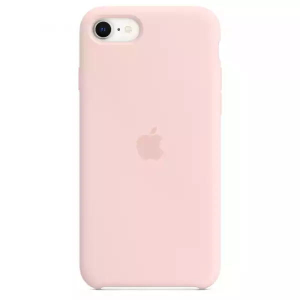 Apple iPhone SE3 Silicone Case - Chalk Pink