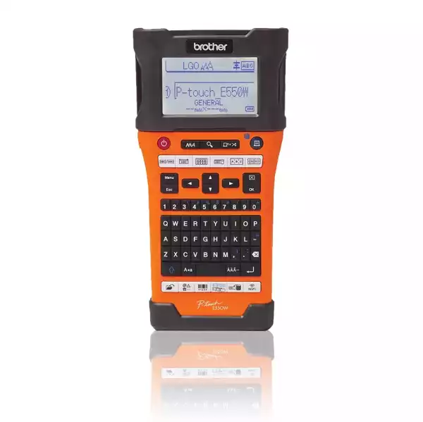 Brother PT-E550WNIVP Handheld Industrial Labelling system