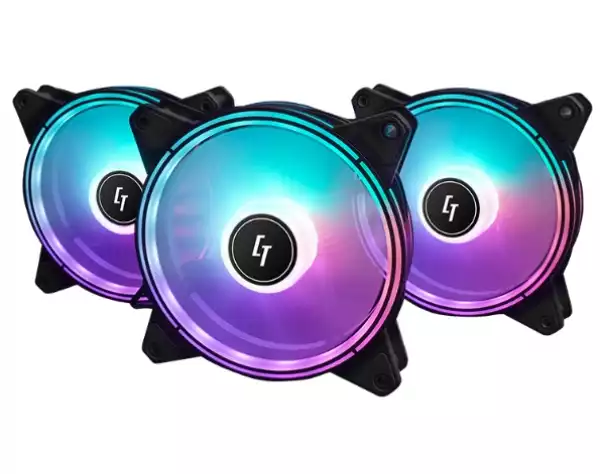 Chieftec Value 3 x RGB Fan