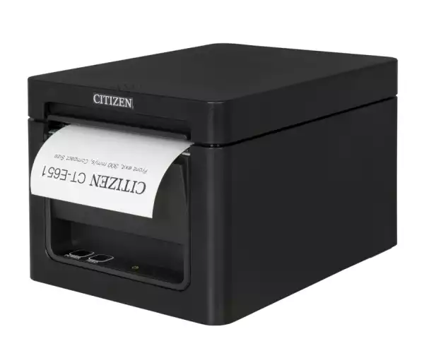 Citizen CT-E651 Printer; Bluetooth, USB, Black