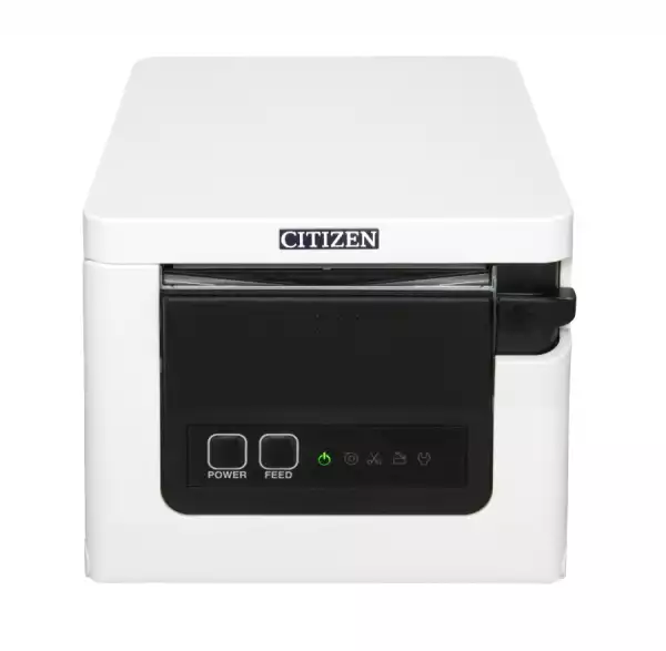Citizen CT-S751 Printer; Bluetooth, USB, White Case