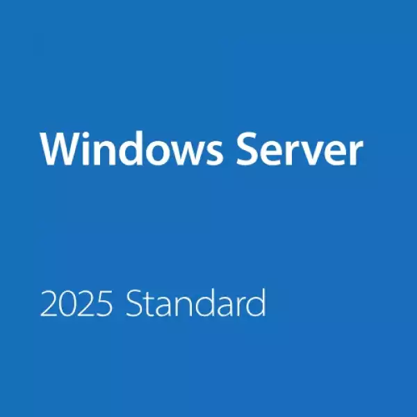 Dell Windows Server 2025 Standard, No Media, WS2019 Std Downgrade w/DVD Media, Multi Lang, Customer Kit, only for Sale with Dell Server