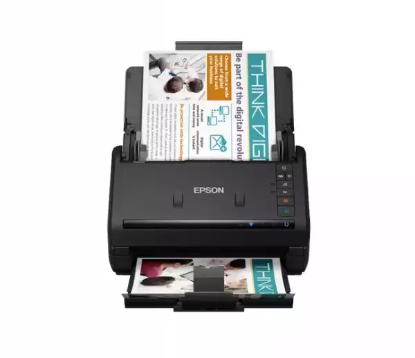 EPSON WorkForce ES-500W II Document scanner Contact Image Sensor CIS Duplex 600x600dpi 35ppm ADF 100sheets 4000scans/d USB Wi-Fi