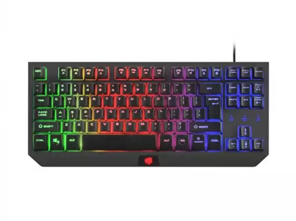 Fury Gaming kayboard, Hurricane TKL, rainbow backlight, US layout