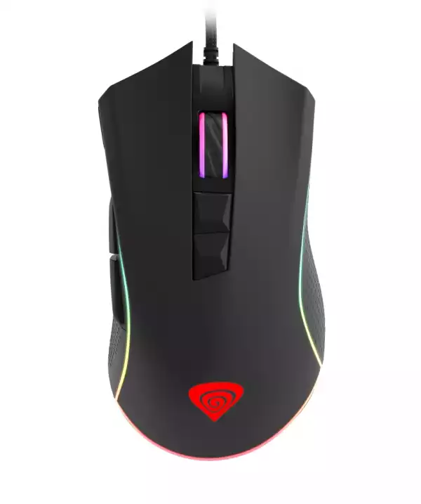 Genesis Gaming Mouse Krypton 770 12000Dpi Optical With Software Rgb Illuminated Black