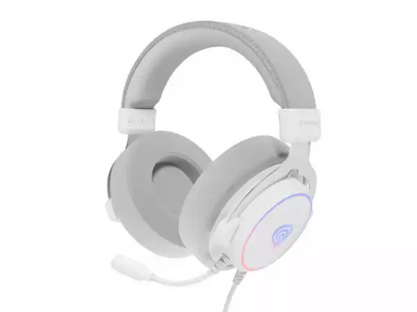 Genesis Headset Neon 764 with microphone, RGB illumination, USB, White