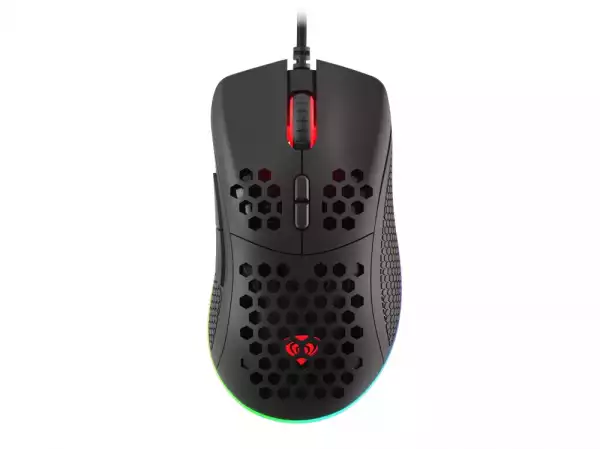 Genesis Light Weight Gaming Mouse Krypton 550 8000 DPI RGB Software Black