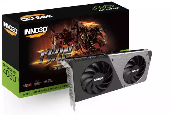 Inno3D GeForce RTX 4060 Ti 16GB GDDR6 Twin X2