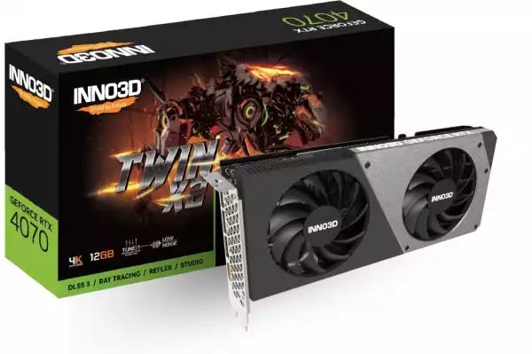 Inno3D GeForce RTX 4070 12GB GDDR6X Twin X2