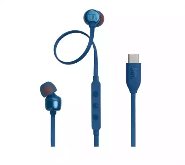 JBL T310C BLU USB-C In-ear headphones