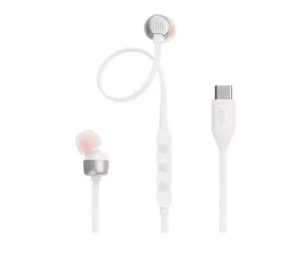 JBL T310C WHT USB-C In-ear headphones