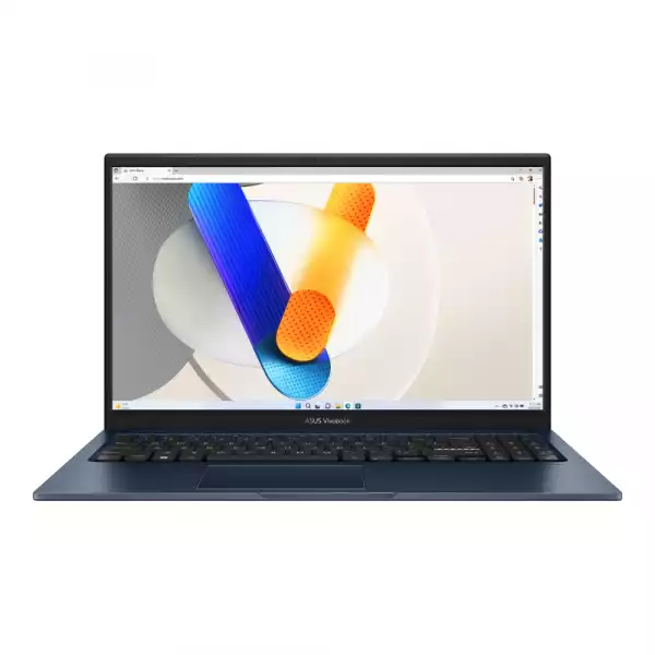 Лаптоп Asus Vivobook X1504VA-NJ668, Intel I3-1315U, 15.6" FHD(1920x1080), 8GB, 512GB PCIEG3 SSD, No OS, Blue