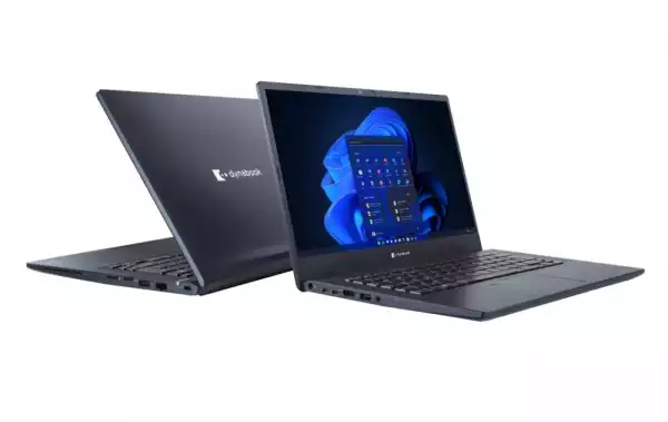 Лаптоп Dynabook Toshiba Tecra A40-K-16Z, Intel Core i5-1240P, DDR4 3200 16GB, M.2 PCIe 512G SSD, 14.0 FHD 250 nit non-glare, shared graphics, HD Camera, BT, LTE , Intel 11ax+acagn+BT (2x2), Win 11 Pro, Frameless Tile Black backlight, 3 year EMEA Standard Warra