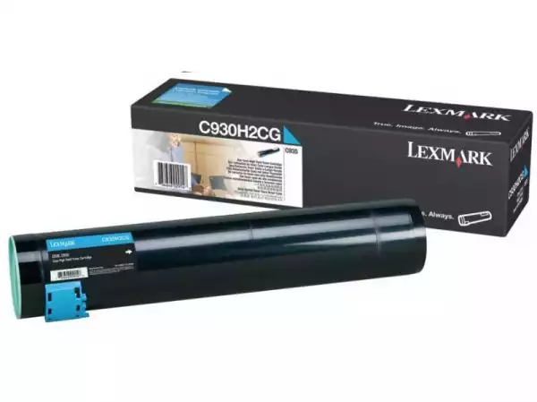 Lexmark C930H2CG C935 Cyan High Yield Toner Cartridge 24K