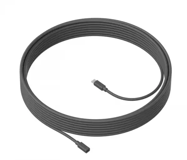 Logitech MeetUp Mic Extension Cable 10m, Graphite