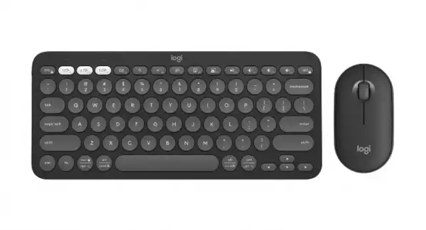 LOGITECH Pebble 2 Bluetooth Keyboard Combo - TONAL GRAPHITE - US INT'L