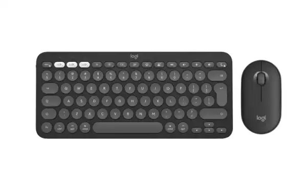 LOGITECH Pebble 2 for MAC Bluetooth Keyboard Combo - TONAL GRAPHITE - US INT'L