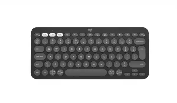LOGITECH K380S Multi-Device Bluetooth Keyboard - TONAL GRAPHITE - US INT'L
