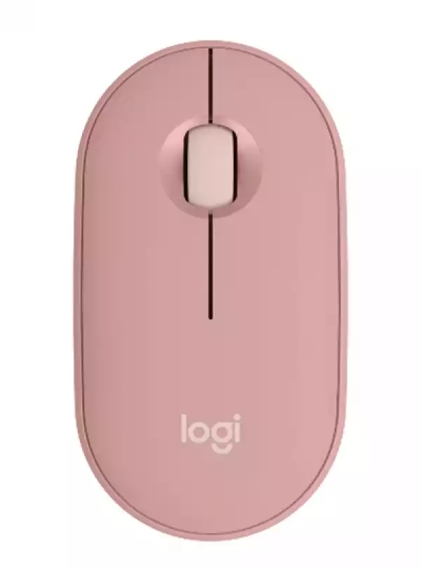 LOGITECH M350S Pebble 2 Bluetooth Mouse - TONAL ROSE - DONGLELESS