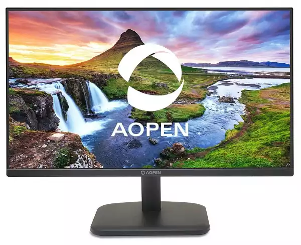 Монитор Aopen powered by Acer 24CL1YEbmix, 23.8", IPS FHD (1920x1080) LED, 250nit, 1ms TVR, ZeroFrame, 100Hz FreeSync, sRGB 99%, Flicker-less, 1000:1 ACM, HDMI, VGA, Tilt, Vesa, BluelightShield, Speakers, Black